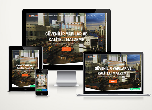 İnşaat Firma Web Site