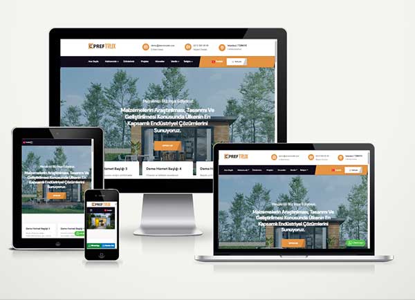 Prefabrik Firma Web Site